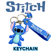 STITCH TAKEOVER! PVC STITCH with SILICONE Charm & Strap w/Saying ( Item ST19 )