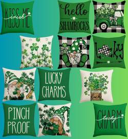 Throw Pillow Covers - St. Patrick's
