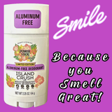 Power Stick - ISLAND CRUSH Aluminum Free Solid Deodorant *Limited Edition - VIRAL ITEM!