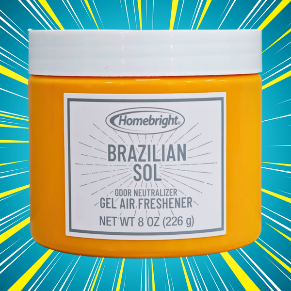 Brazilian Sol -  Pistachio and Caramel Scented Gel Air Freshener - VIRAL ITEM!