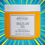 Brazilian Sol -  Pistachio and Caramel Scented Gel Air Freshener - VIRAL ITEM!