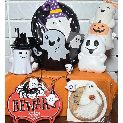 #2 Happy Halloween Set -  " KNOCK KNOCK, GHOUST WHO? "