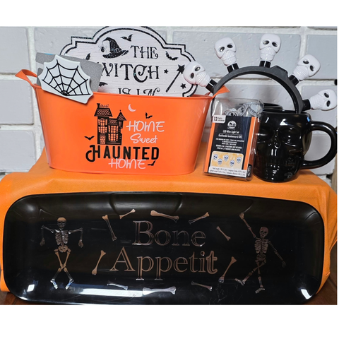 #5 Happy Halloween Set -  " DID YOU HIDE THE SKELETON KEY?  "