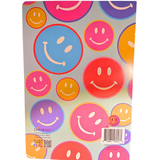 SMILE PRODUCTS: Multiple Colorful Smiley Faces Notebook with Lines