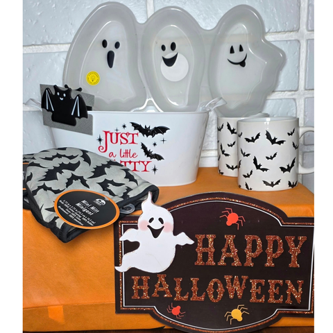#6 Happy Halloween Set -  " GIRL, YOU ARE BATS!  "
