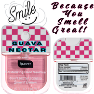 B.Pure - GUAVA NECTAR Moisturizing Hand Sanitizer Spray - Checkered Top - VIRAL ITEM!
