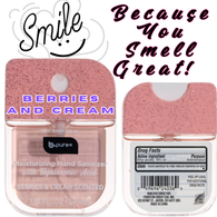 B.Pure - BERRIES & CREAM Scented Moisturizing Hand Sanitizer Spray - Limited Edition VIRAL ITEM!