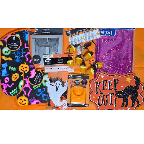 #14 Happy Halloween Set -  " PROJECT SPOOKY THOUGHTS TO ALL  "