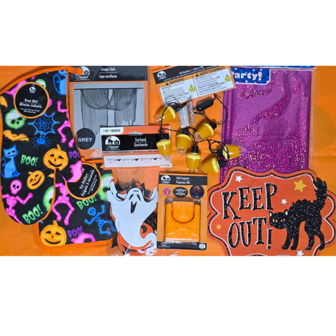 #14 Happy Halloween Set -  " PROJECT SPOOKY THOUGHTS TO ALL  "