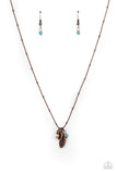 "Wildly Wander-ful" Copper Metal Multi Charm Necklace Set