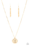 "Light it Up" Gold Metal "Let Your Light Shine" Inspirational Necklace Set