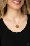 "Be Still" Gold Metal "Be Still and Know I am the Lord" Psalm 46-10 Necklace Set