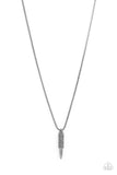 "Highland Hunter" Unisex Men's Silver Classic Chain With BULLET Necklace