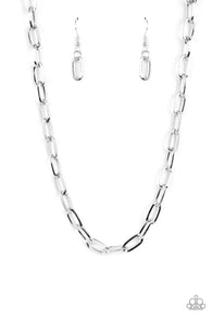 Boston Backdrop - Silver Necklace Set