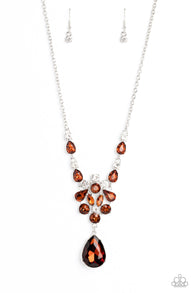 TWINKLE of an Eye - Brown Necklace Set