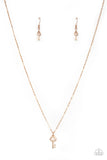 " Very Low Key " Rose Gold Metal Dainty Key Necklace Set