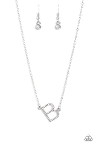 INITIALLY Yours - B - White Necklace Set