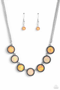 Looking for DOUBLE - Orange Necklace Set