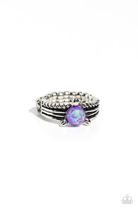 Sinuous Spotlight - Purple Ring