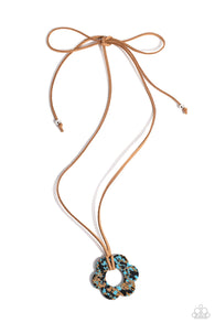 Tied Triumph - Brown Necklace Set