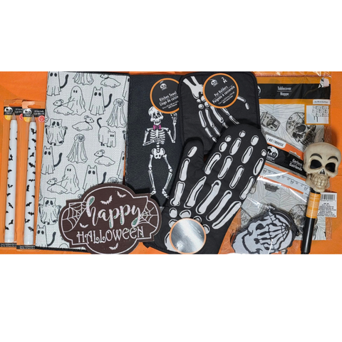 #9 Happy Halloween Set -  " WAS THAT NANA OR HER SKELETON?  "