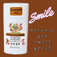 Power Stick TOASTED ALMOND Aluminum Free Solid Deodorant *Limited Edition - VIRAL ITEM!