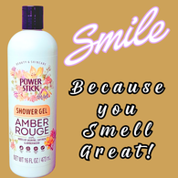 Power Stick - AMBER ROUGE Scented Shower Gel - VIRAL ITEM!