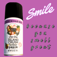 Power Stick - Island Crush Fragrance Body Spray ( Aerosol Can ) - VIRAL ITEM!