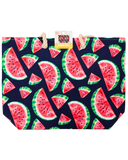 6pc WATERMELON Beach Tote Package -Towel-Towel Clips-Sunglasses-Swimsuit bag- Strap Canteen