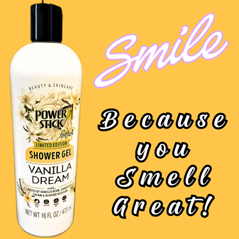 Power Stick - VANILLA DREAM Scented Shower Gel *Limited Edition - VIRAL ITEM!