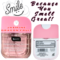 B.Pure - JASMINE DRAGON FRUIT Moisturizing Hand Sanitizer Spray - Limited Edition VIRAL ITEM!