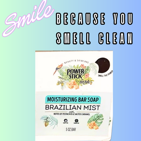 Power Stick - BRAZILIAN MIST Scented Bar Soap - VIRAL ITEM!