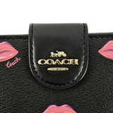 Coach Medium Size Corner Zip Wallet with Lips Print (Bought directly from COACH!)