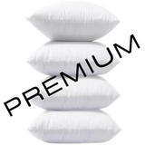 PREMIUM ---- 20X20 --- Standard Throw Pillow Inserts ---- Set of 4 (Shipped Separately)