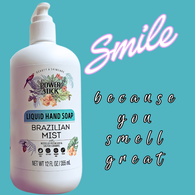 Power Stick - BRAZILIAN MIST Liquid Hand Soap Pump - VIRAL ITEM!