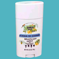Power Stick BRAZILIAN MIST Aluminum Free Solid Deodorant