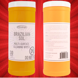 Brazilian Sol - Pistachio and Caramel Scented Multi-Surface Cleaning Wipes - VIRAL ITEM!