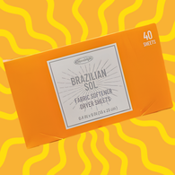 Brazilian Sol - Pistachio and Caramel Scented Fabric Softener Dryer Sheets - VIRAL ITEM!