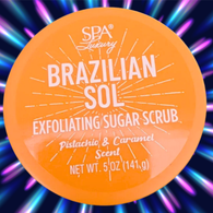 Brazilian Sol - Pistachio and Caramel Scented Exfoliating Sugar Scrub - VIRAL ITEM!