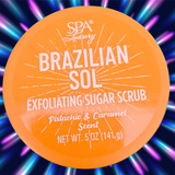 Brazilian Sol - Pistachio and Caramel Scented Exfoliating Sugar Scrub - VIRAL ITEM!