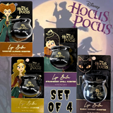 DISNEY'S HOCUS POCUS - Set of 4 Lip Balms in a Witches Cauldron VIRAL ITEM!
