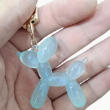 FAMOUS BALLOON DOG ART SCULPTURE GLOW IN THE DARK KEYCHAINS