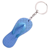 CUTE & ADORABLE MINITURE SLIPPER FLIP FLOP KEYCHAIN