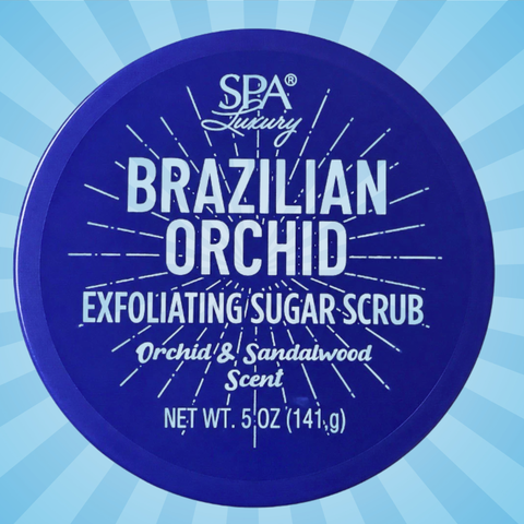 Brazilian Orchid - Sandalwood & Orchid Scented Exfoliating Sugar Scrub - VIRAL ITEM!