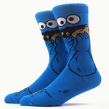 Officially Licensed SESAME STREET Crew Length Unisex Pair of Socks - 6 Styles to choose from!