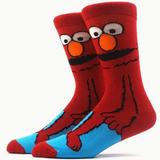 Officially Licensed SESAME STREET Crew Length Unisex Pair of Socks - 6 Styles to choose from!