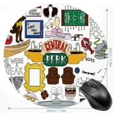 SET #6 "F*R*I*E*N*D*S COLLECTION" - INCLUDING THEMED MOUSE PAD, SLIPPERS & SOCKS