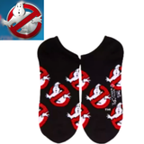 Officially Licensed GHOSTBUSTER Movie No Show Unisex Socks 5 Styles to Choose from