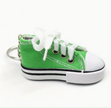 FUN & SPORTY MINITURE HIGH TOP CONVERSE LIKE MINI SNEAKER KEYCHAINS