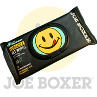 JOE BOXER Flushable Chilly Mint Wet Wipes in Despenser 30 Count